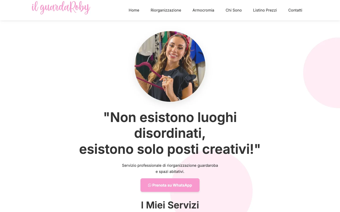 Il sito Il GuardaRoby presentato su Studio Display